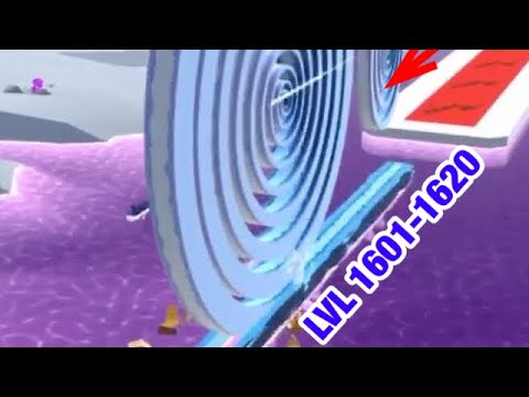 Spiral Roll - LVL 1601-1620 - Gameplay Walkthrough