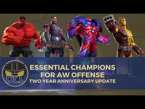 Essential Champions for Alliance War Offense - Two Year Anniversary Update
