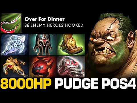8000 HP POS4 PUDGE - The Support That Became A FRONTLINE MONSTER | Pudge Official