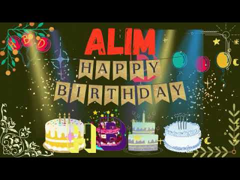 Alim Happy Birthday song