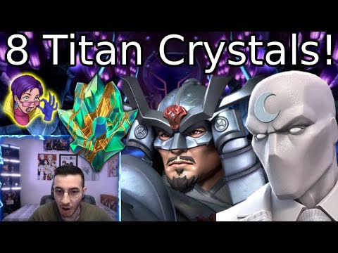 8 Titan Crystals! The Free To Play Luck Is Ridiculous! | Marvel Contest Of Champions