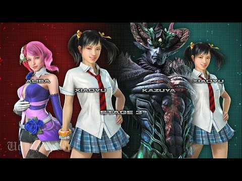 06 Xiaoyu y Alisa vs Devil Kazuya y Xiaoyu - Tekken tag 2 Prologue ( Uchiha x24 )
