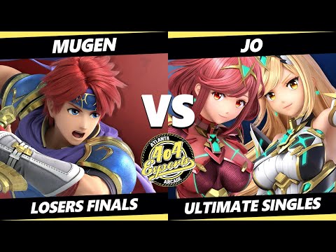 4o4 Smash Night 44 Losers Finals - Jo (Pyra Mythra) Vs. Mugen (Roy) SSBU Ultimate Tournament