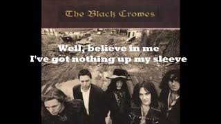 Sting me - lyrics video - The Black Crowes