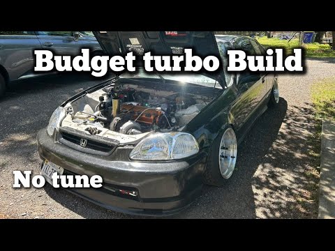 Budget Turbo D16 Honda Civic Build l Pt 2