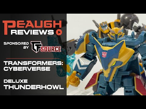 Video Review: Transformers Cyberverse Deluxe THUNDERHOWL