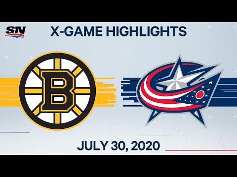 NHL Highlights | Bruins vs. Blue Jackets - July 30, 2020