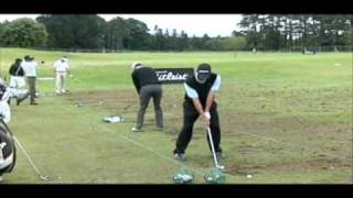 Anders Hansen Golf Swing Slow Motion