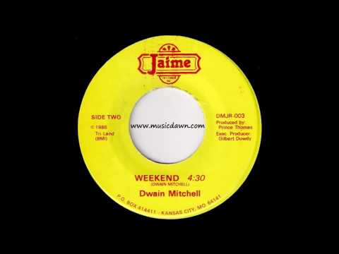 Dwain Mitchell - Weekend [Jaime] 1986 Modern Funk Boogie 45 Video