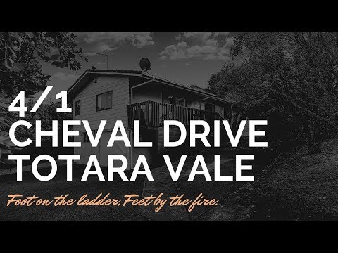 4/1 Cheval Drive, Totara Vale, Auckland, 3房, 1浴, 独立别墅