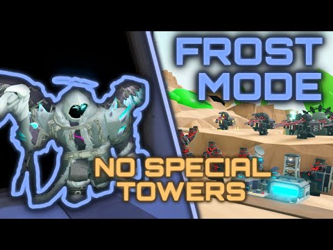 FROST Mode SOLO No Special Towers | Tower Defense Simulator | Roblox TDS