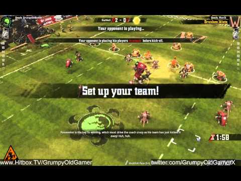 Blood Bowl 2 Ratzaroni SKAVEN VS Drunken Idiots DWARVEN Gameplay Sept 21st