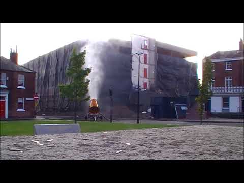 Wakefield Council | Rishworth St car park demolition alternative angle