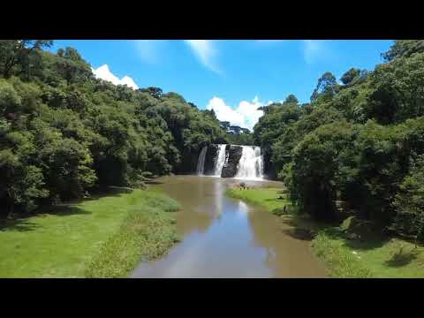 Cachoeira do rio Espingarda, Porto Vitória - PR