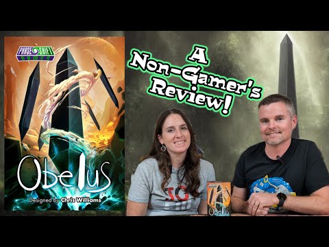Obelus - A Non-Gamer's Review Of This 2 Player Abstract Strategy Game!