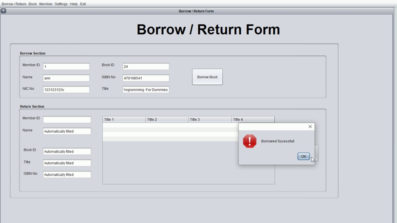 Library  Management System