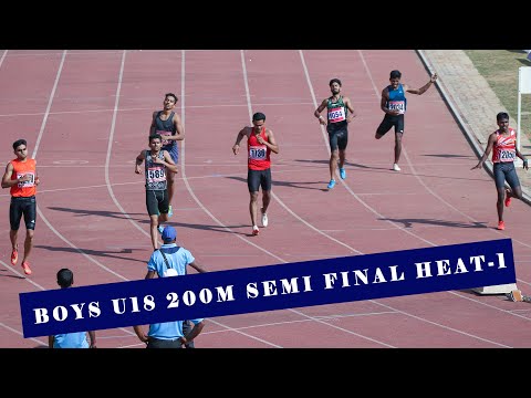 400m Boys U18 Semi Final Heat - 1 || Junior National Ranchi 2018