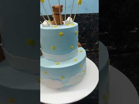 teddy bear #cake ☃️👻Upload short United States  Serbia fake cake for kids #shortsviral#videoshortvi