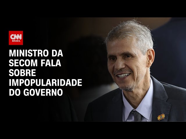 Ministro-chefe da Secom culpa "todos os ministros" por impopularidade | BASTIDORES CNN
