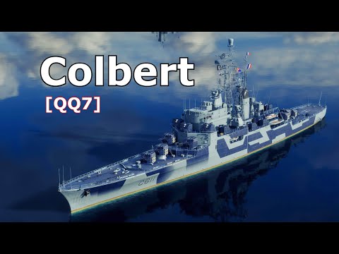 World of WarShips Colbert - 3 Kills  304K Damage