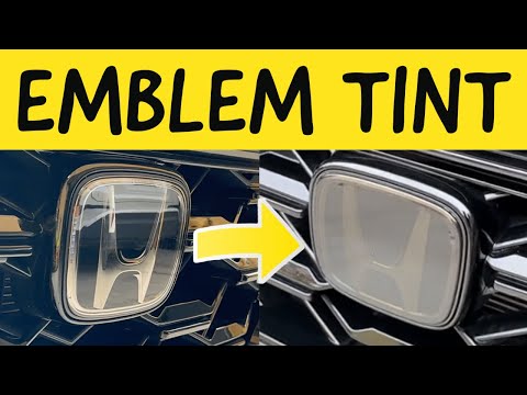 HONDA CR-V 2023 - LEGAL MODS? -  EMBLEM TINT HOW TO - HONDA/ACURA