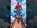 Giant Spider Man Thanos Game Over Nerf Gun Shorts Nerfblaster