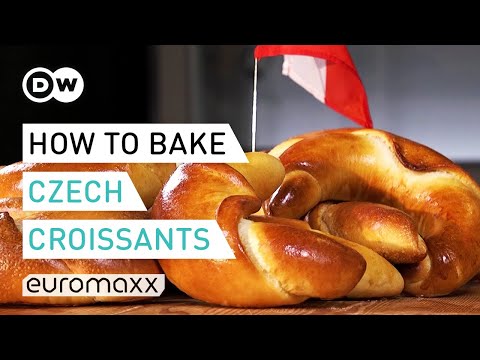 Czech Croissant Recipe | EU Politics Explained by Baking Czech Croissants