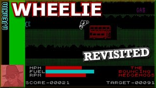 Wheelie - REVISITED on the ZX Spectrum 48K !! with Commentary