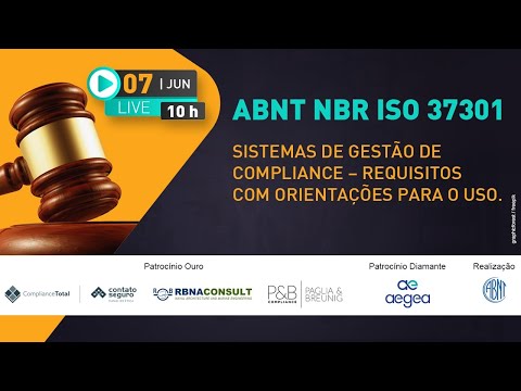 Lançamento - ABNT NBR ISO 37301 - Sistemas de gestão de compliance