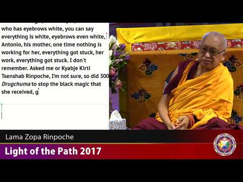 20170825 1930 LZR LOP KC, USA - Stories from Lawudo. Motivation for Drugchuma. Continue Transmission