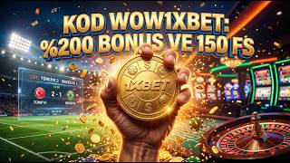 1xBet yeni promosyon kodu   Sporda  0 Bonus ve Casinoda 150 FS Kazan 🇹🇷