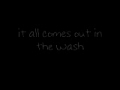 thornley - all comes out in the wash lyrics 