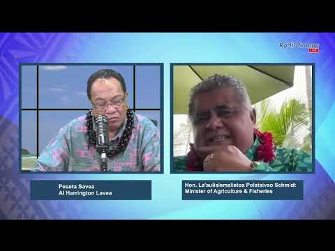 Hon. Minister Laaulialemalietoa Polataivao Fosi Schmidt - Tanoa Ava 21 Jan 2023