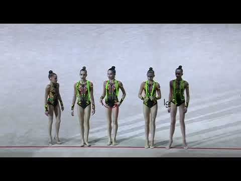 UKRAINE Group UKR 5 Ropes JUNIOR FINALS EUROPEAN CHAMPIONSHIPS 2023