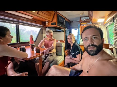 First day living with the family in the motorhome 🇲🇽
