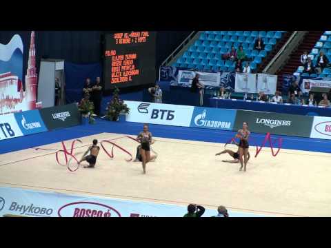 Poland. 3 Ribbons + 2 ropes. RG WC 2010