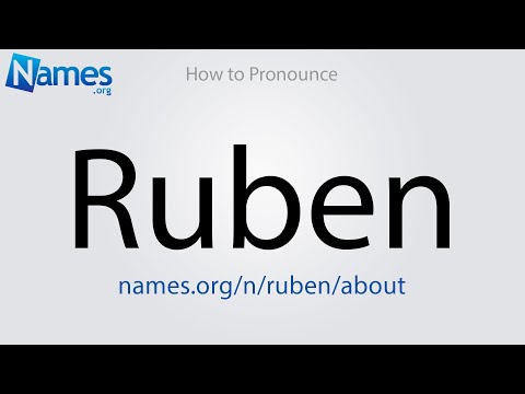 How to Pronounce Ruben