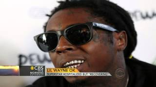 Rapper Lil Wayne hospitalized