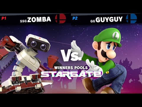 GuyGuy (Luigi) vs Zomba (ROB) - Stargate #12 Winners Pools