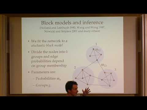 Prof. Mark Newman | Inference and large-scale structure in networks