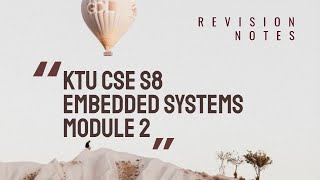 Hardware-Software Co-Design and Program Modelling || Embedded Systems || Module 2 ||  S8 CSE KTU
