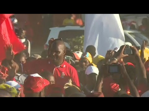 Video Thumbnail: Mozambique's ruling party holds final campaign rally | AFP