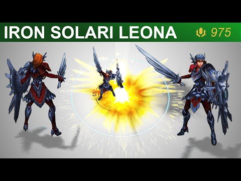 Iron Solari Leona Skin Spotlight 2020 | SKingdom - League of Legends