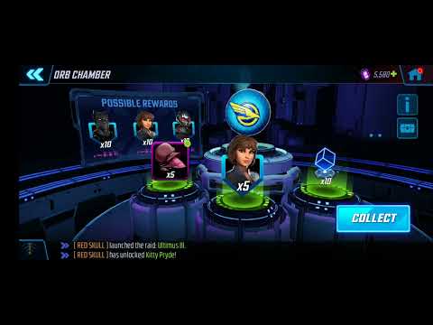 Let's Play Marvel Strike Force- Huge Orb Opening event-unlocking characters