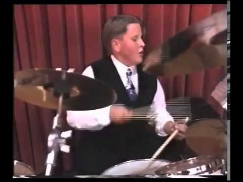 Johnny Salerno Drum solo 12 years old