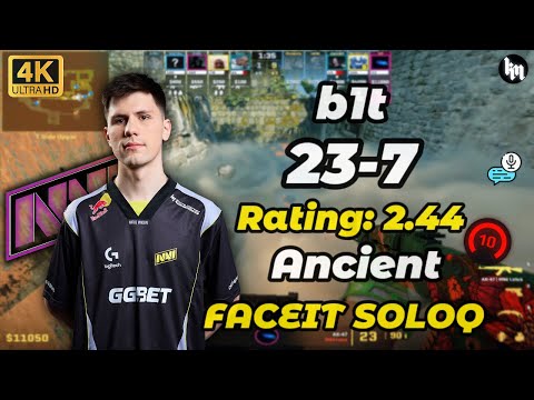 b1t (23-7) SoloQ (Ancient) | FACEIT 3325 Elo | Dec 9, 2025 | CS2 POV/DEMO