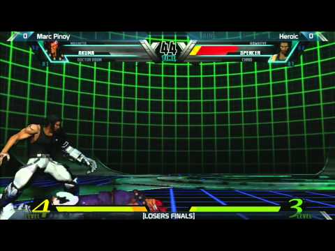UMVC3 Losers Finals Marc Pinoy vs Heroic |Saturday Night Snapback 5.3
