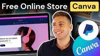 Design a Free High-End Online Store With Canva and PayPal (Step-by-Step Guide)