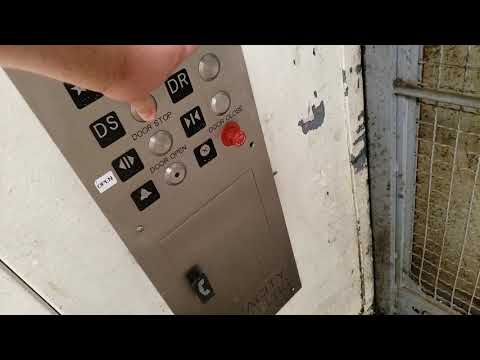 Modernized Haughton Hydraulic Freight Elevator @ Macy's (CLOSED), Genesee Valley Center, Flint, MI