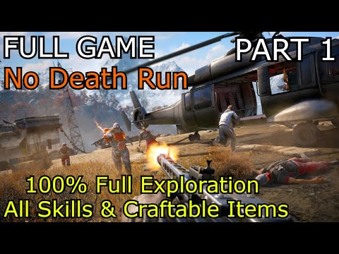 Far Cry 4 Escape From Durgesh Prison Full Game Walkthrough 100% Full Exploration No Death Run Part 1